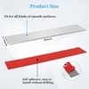 11NBBKGDDS Self-Adhesive Front Control Range Stainless Steel Backguard, 29.75" ×4.75"