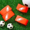 Patelai 4 Pcs Soccer Cleat Lace Cover Soccer Shoe Band
