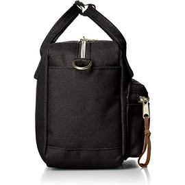 Anello ATC1223Z 2-Way Shoulder Bag, A5, Multiple Storage, Black