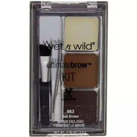 Wet n Wild 웻앤와일드 얼티밋 브로우 키트, 963 애쉬 브라운 Wet n Wild Ultimate Brow Kit, 963 Ash Brown