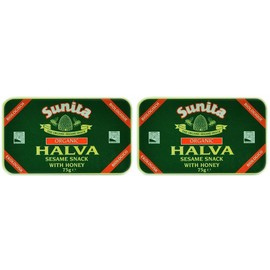 (2 Pack) - Sunita - Org Plain Honey Halva | 75g | 2 PACK BUNDLE