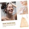 Outanaya 6 Pack Soap Saver Bag Foam Soap Holder Rope