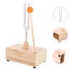 Kisangel 1 Set Healing Tuning Fork with Wooden Resonator Box