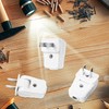 Replacement Plug 2 Prong, Extension Cord Replacement Male Power Plug,