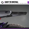 NICECNC Black Rear Fender Extended Longer Compatible with Surron Light