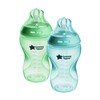 Tommee Tippee Natural Start Baby Bottle, 11oz, Thicker Feed, Breast-Like
