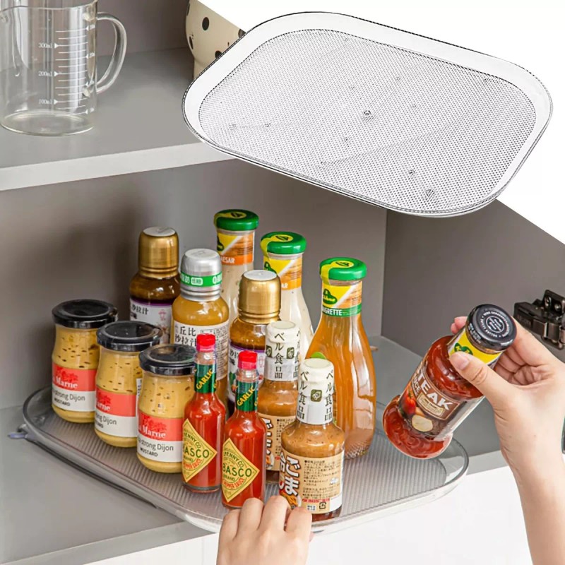 OEM Bandeja Organizador Grande Giratorio 360 Refrigerador Cocina