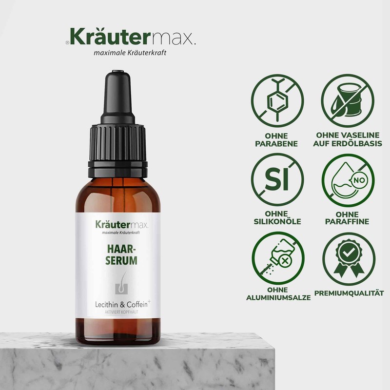 Kräutermax Lecithin & Caffeine Hair Serum 1 x 100 ml