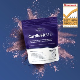 1MD Nutrition CardioFitMD - Vegan Beets Superfood Keto-Friendly - Nitric Oxide Supplement - Beet Root Powder - High Fiber Drink - 30 Days