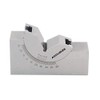 Accusize Industrial Tools 1 inch x1-1/4 inch x3 inch 0 Degree to 60 Degree Precision Angle Block, 3602-0092