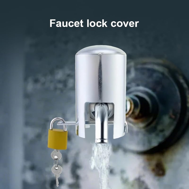 Outdoor Tap Cover, Faucet Lock and Multifunctional Protective Lid for