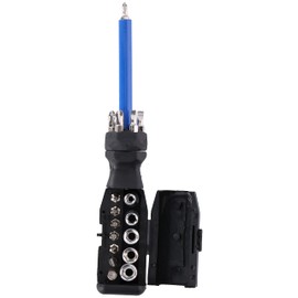 KINZO 871125279361 Screwdriver and Bit Set - Blue/ Black