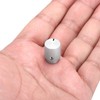 sourcing map 8 Pcs Aluminium Potentiometer Knobs, 1/4"(6mm) IDx1/2"(12.5mm) ODx5/8"(16mm)