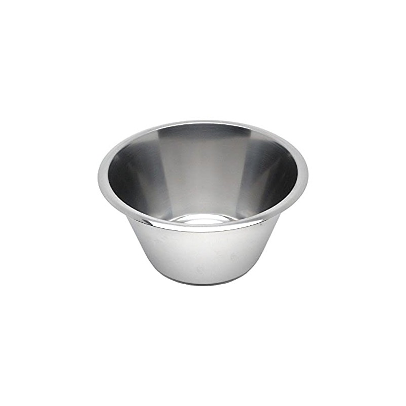 Genware 1060 Stainless Steel Swedish Bowl, 6 L Capacity