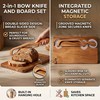 Sourdough Bread Slicer | Bread Cutting Board | 420 Stainless