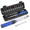 Philtool Torque Wrench Bicycle 1/4 Inch, 2-24 Nm 15-Piece Torque