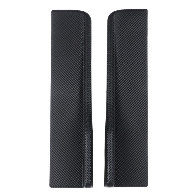 2PCs Rear Side Skirt Winglet Carbon Fiber Style Universal Car