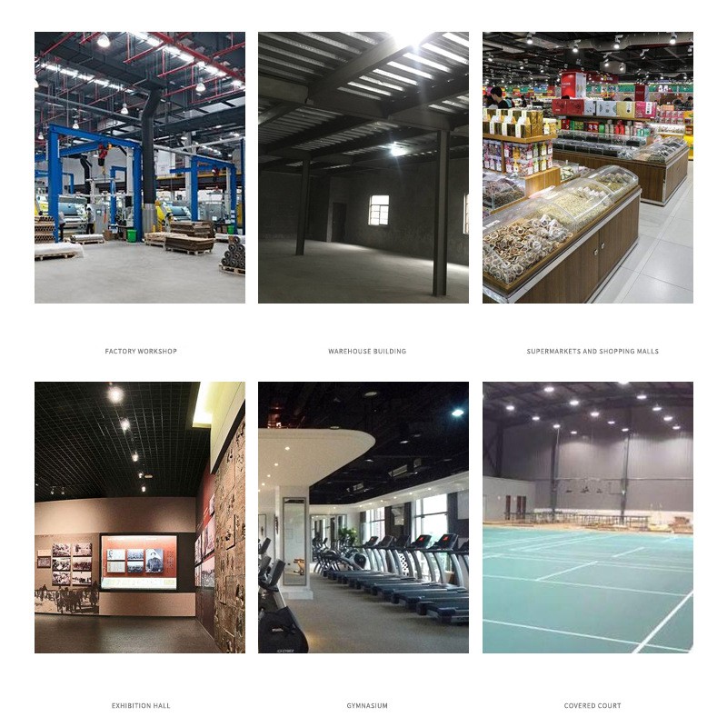 LED High Bay Light Aluminum Rust Proof High Brightness High