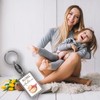 speecheese Chick Keyring with Saying Everyday Heroine Gift Chicken Duck