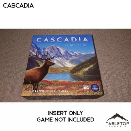 Tabletop Terrain Cascadia and Landmarks Board Game Insert / Organizer