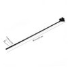 Black Portable Aluminum Alloy Folding Light Bracket Stand Outdoor Camping