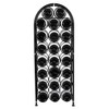 PAG 23 Bottles Arched Freestanding Floor Metal Wine Rack Wine