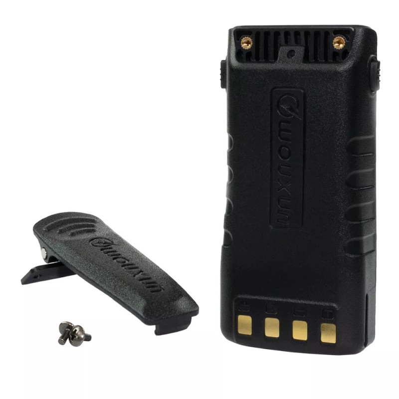 Wouxun 2200mAh USB-C Battery Pack With Belt Clip for KG-UV9