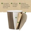 Signature Packaging - Ripple Paper Coffee Cups with Lids -