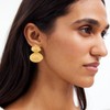 RAUCHBE Gold Shell Dangle Earrings for Women Seashell Drop Earrings