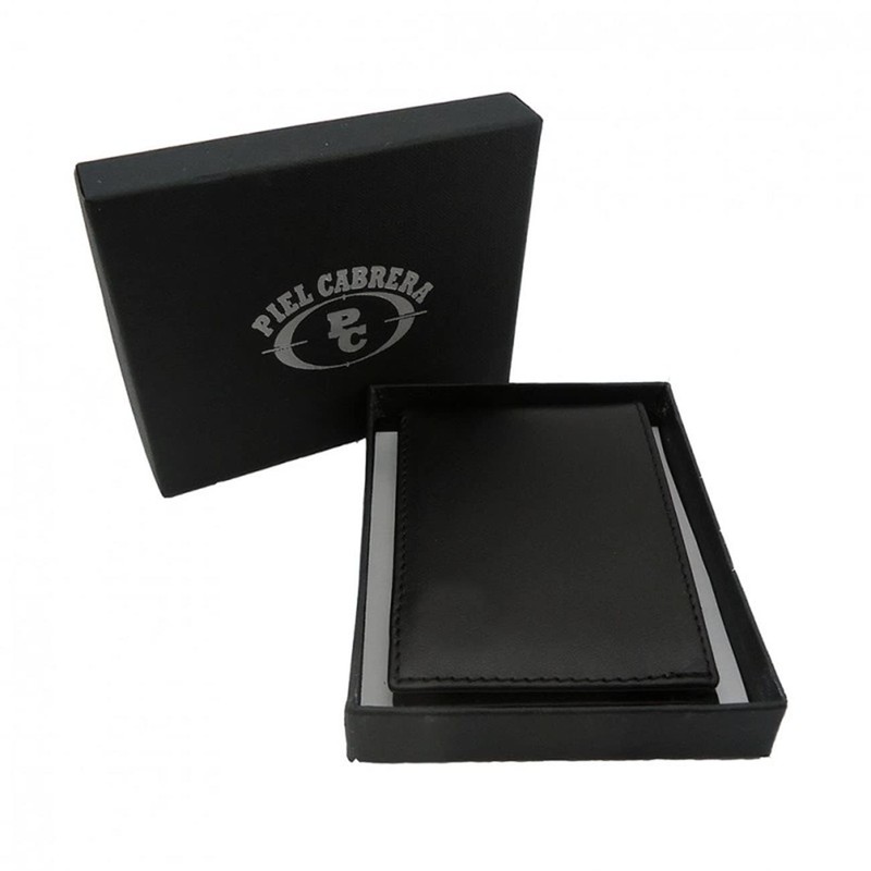 PIEL CABRERA National Police (CNP) Wallet Model 810 with Flag,