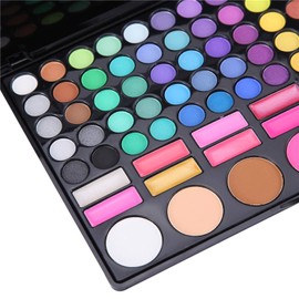BrilliantDay 78 Colours Professional Eyeshadows Cosmetic Make up Palette Set Kit#3