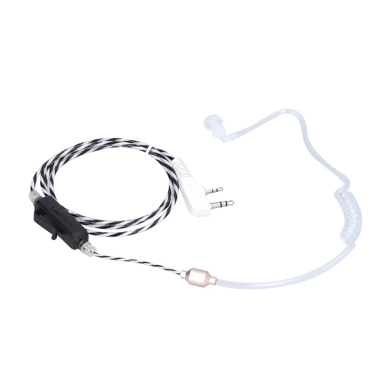 Walkie Talkie Earphone Adjustable Volume Acoustic Tube KHead for BaoFeng