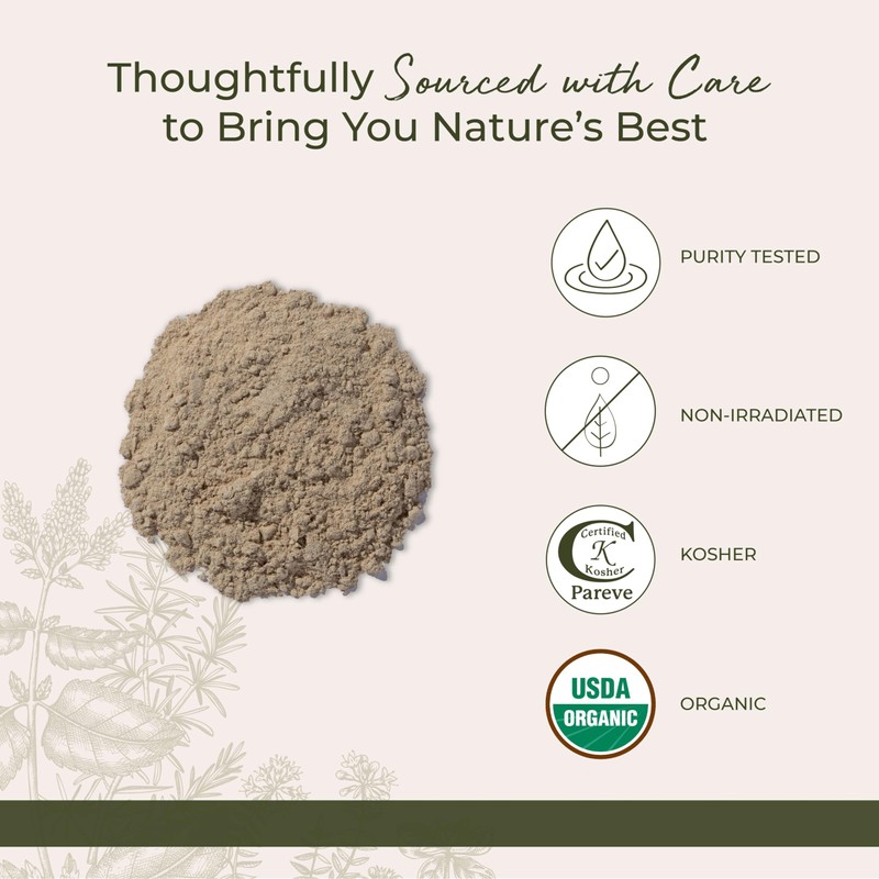Starwest Botanicals Organic Marshmallow Root Powder - Dried Herb for
