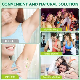 Chlorophyll Body Deodorizing Supplement for Digestion/Gut Health Support, Internal Deodorant Capsules for Overall Freshness, Underarms, Intimate Areas, Private Parts, Natural & Safe Formula|120Pcs