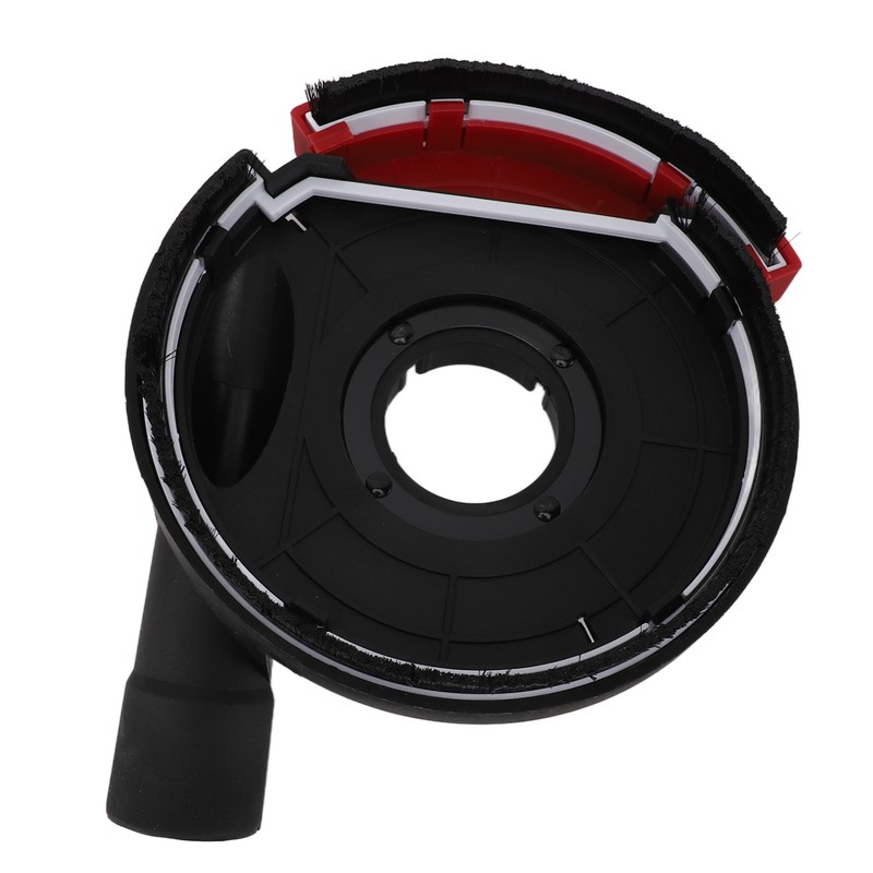 5 In Power Grinding Dust Shroud Iron PA66 Red Black