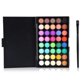 Beauty Eyeshadow Palette, Makeup For Eyes 40 Colors To Shadow Glitter Eyeshadow Palette Makeup Palettes Use,Make Up Christmas Palette Blendable For Pressed Powder Eye Shadow (#2)