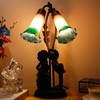 ANYONGLU Lily Lamp Tiffany Style Table Lamp 18.5 Inch Tall