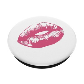 Girl lipstick Kiss Pink Gold Lips