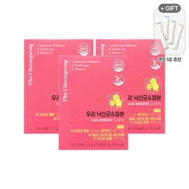 The Cheongsong Woori Lactobacillus & Iron Lipoper Iron Vitamin C Clostridium 30 sachets, 3 packs / 더청송 우리 낙산균&철분 리포퍼 철분 비타민C 클로스트리디움 30포, 3개