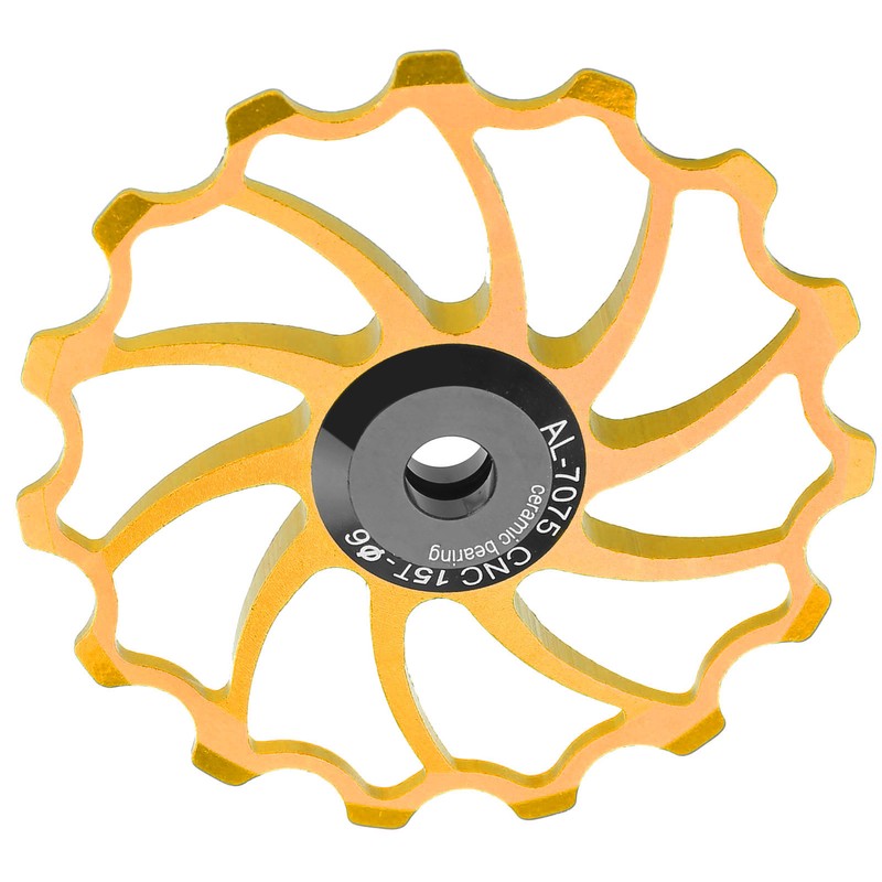 MEIJUN Rear Derailleur Guide Pulley Wheel 15T Ceramic Bearing for
