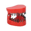 Denture Drill Bit Holder Teeth Model Shaped Full Opening Screwdriver