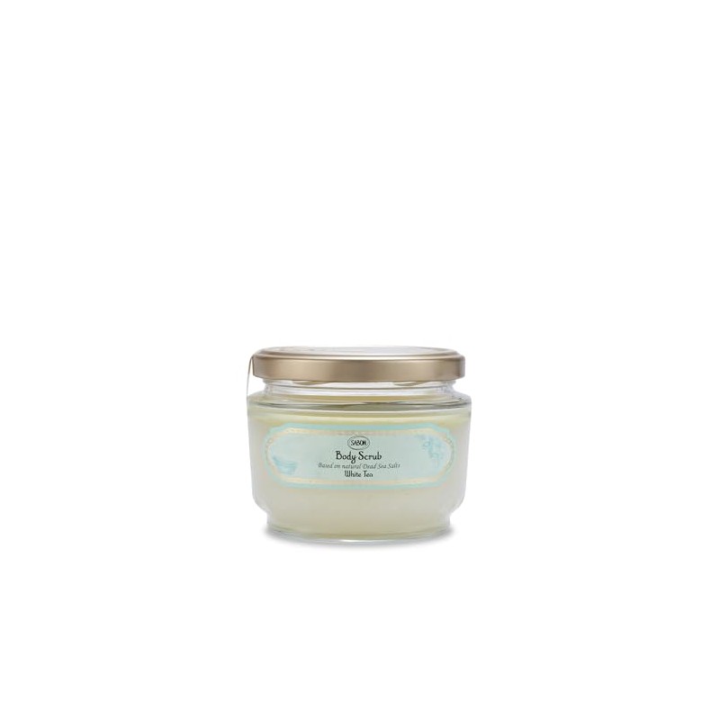 SABON Body Scrub, 11.3 oz (320 g), White Tea