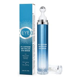 Crema Para Under Eye Roller Serum Con Cafeína Para Ojos Y Oj