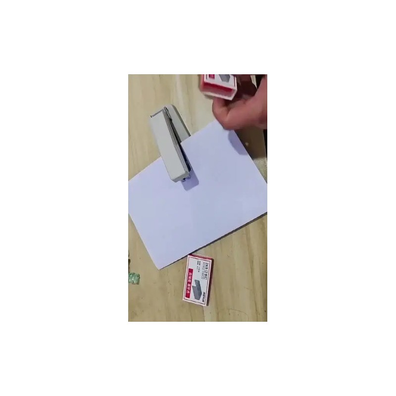 Engrapadora Media Grapadora Oficina Con Rotación 360 Grados