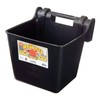 Little Giant HF15BLACK 15 Quart Mountable Plastic Hook Feeder, Black