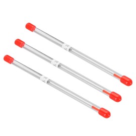 PATIKIL 3Pcs 0.2mm Air Brush Needle Only Replacement Parts 13CM Length Stainless Steel for Air Brush Nozzle Art Craft Projects