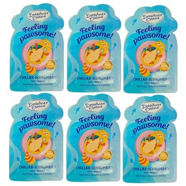 Dresdner Essenz Feeling Pawsome Chillax Bubble Bath 6 x 40 ml Pack of 6