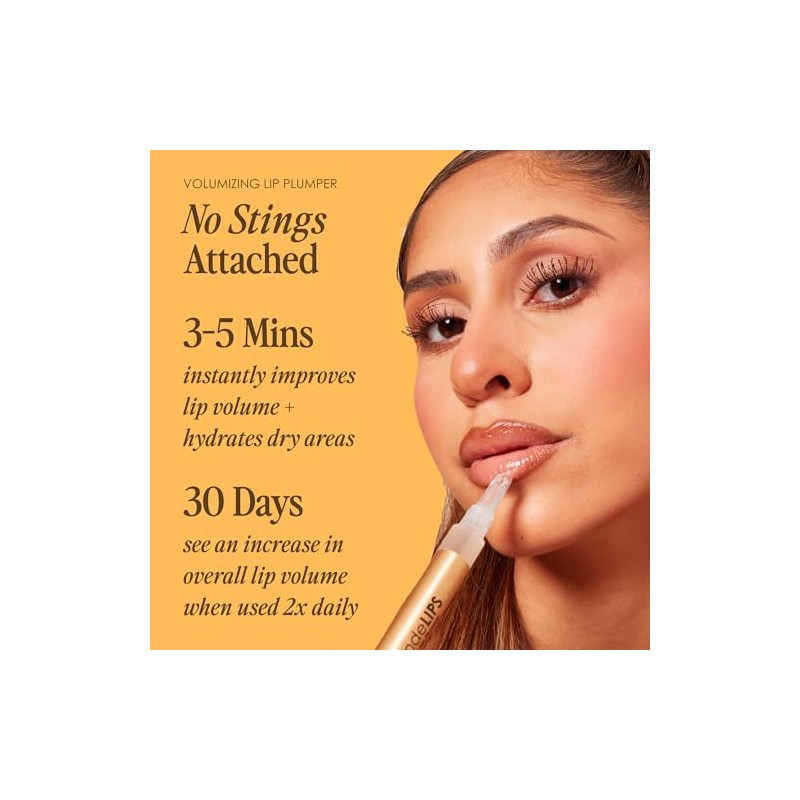 GrandeLIPS Hydrating Lip Plumper, Gloss, Barely There