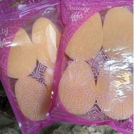 Earth&i BEAUTY PUFFS 💕by earth&i 💕Deep Cleansing & Exfoliating Puffs-2 Pack=8 Count ❣️