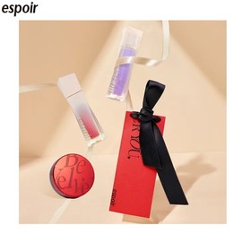 ESPOIR Couture Lip Tint With Mini Cushion Set 2items, Color:[DEWY] Young & Peachy